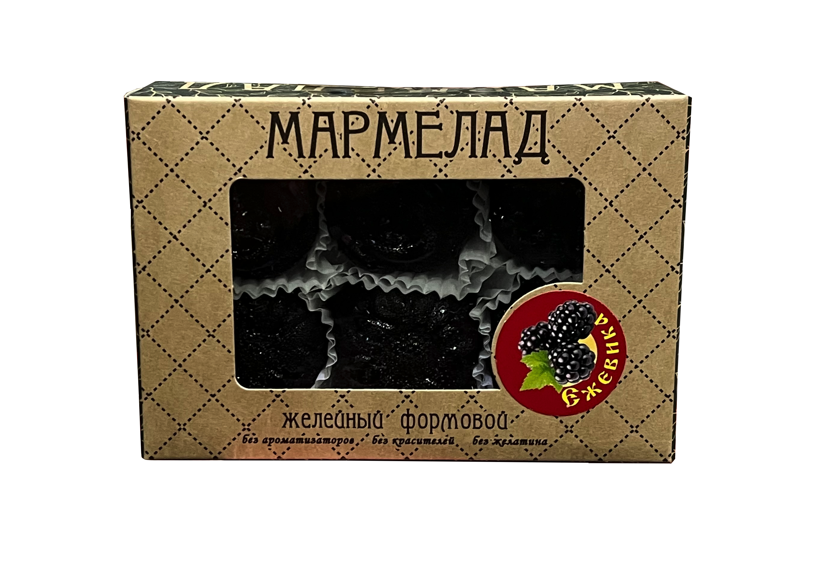 Мармелад ж/ф "с Ежевикой" 200г/Клен