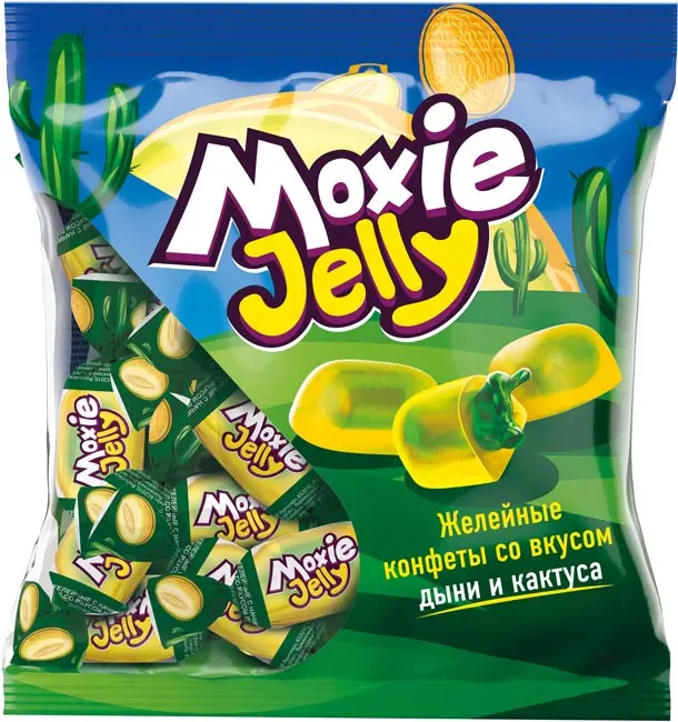 Конфеты "Moxie jelly" Дыня-Кактус 500г/KDV
