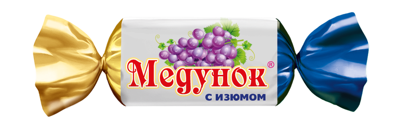 конфеты Медунок с изюмом 1 кг/КФ Славянка