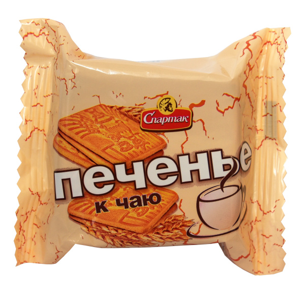 Печенье "К чаю" 50 гр/Спартак