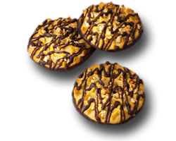 Печенье сахарное "Сласт-Фаворит" с арахисом декорированное 2кг/Сласт