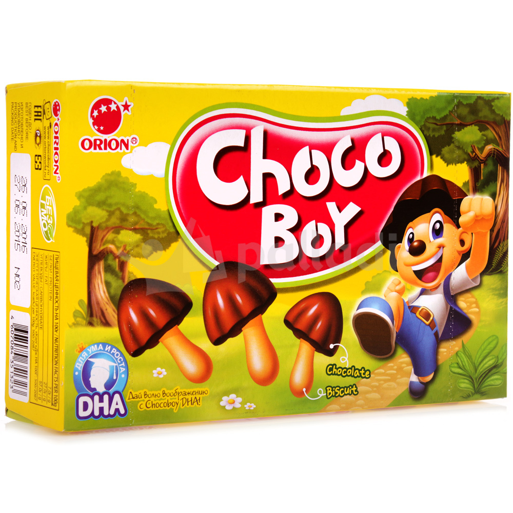 Печенье "Choco boy" 100г/Orion