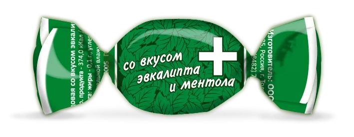 Карамель "Sla Sti" леденцовая со вкусом Эвкалипта и ментола 1 кг/КФ Сласти