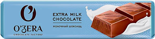 Шоколад молочный "O'Zera" Extra milk 45г/30шт/Озерский Сувенир
