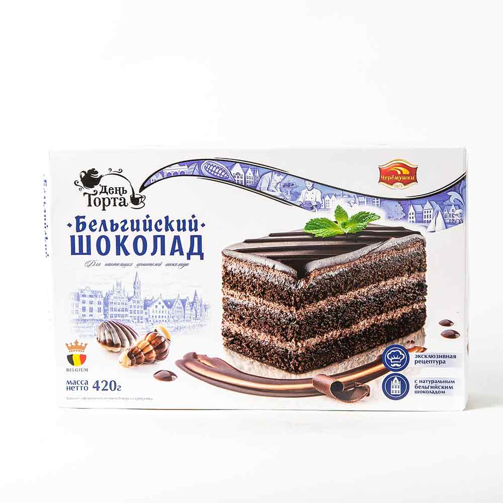 Торт "Бельгийский шоколад" 420г/Черемушки