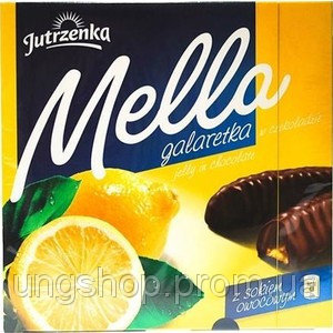 Мармелад в шоколаде "Мелла"- Лимон 190г/Коста