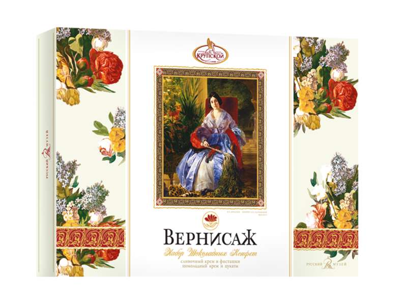 Набор конфет "Вернисаж" 249г/КФ Крупской