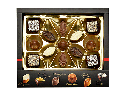 Набор конфет "Sonuar" Exclusive Black 160г/Ереванская шоколадная компания