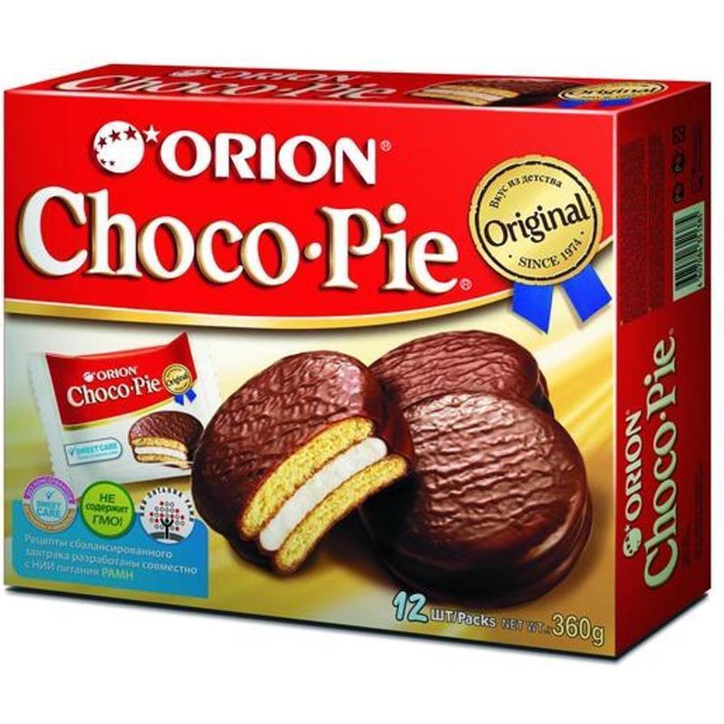 Печенье "Choco Pie" 30г/12шт/Orion