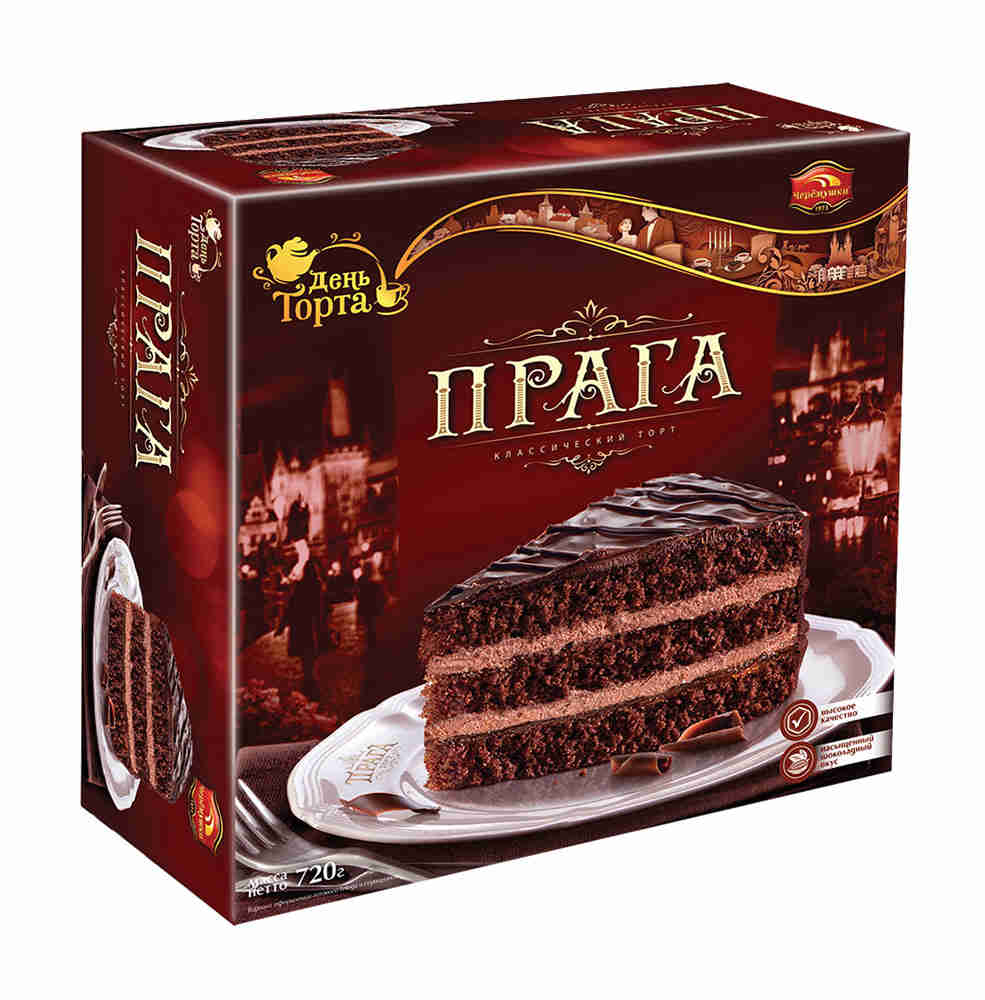 торт "Прага" 720г/Черемушки