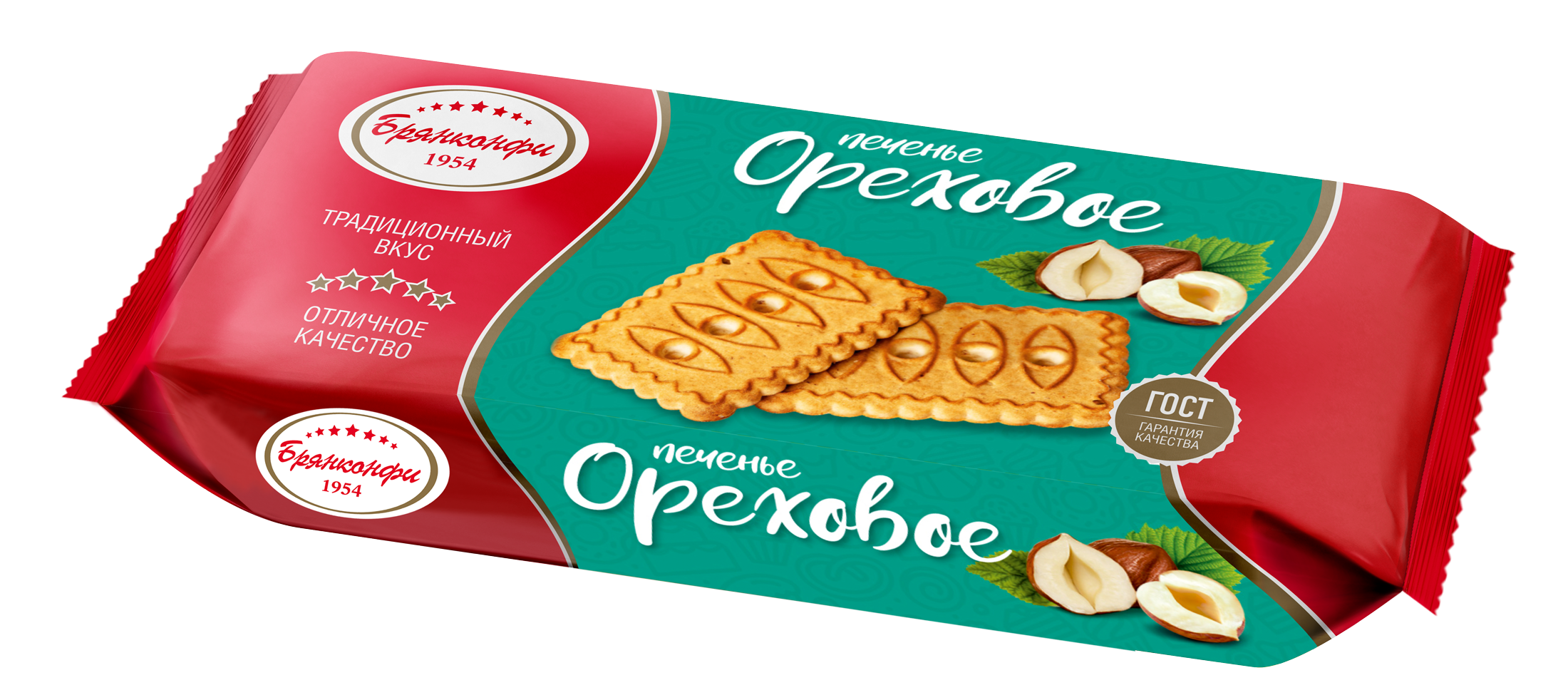 Печенье Ореховое 210г/Брянконфи