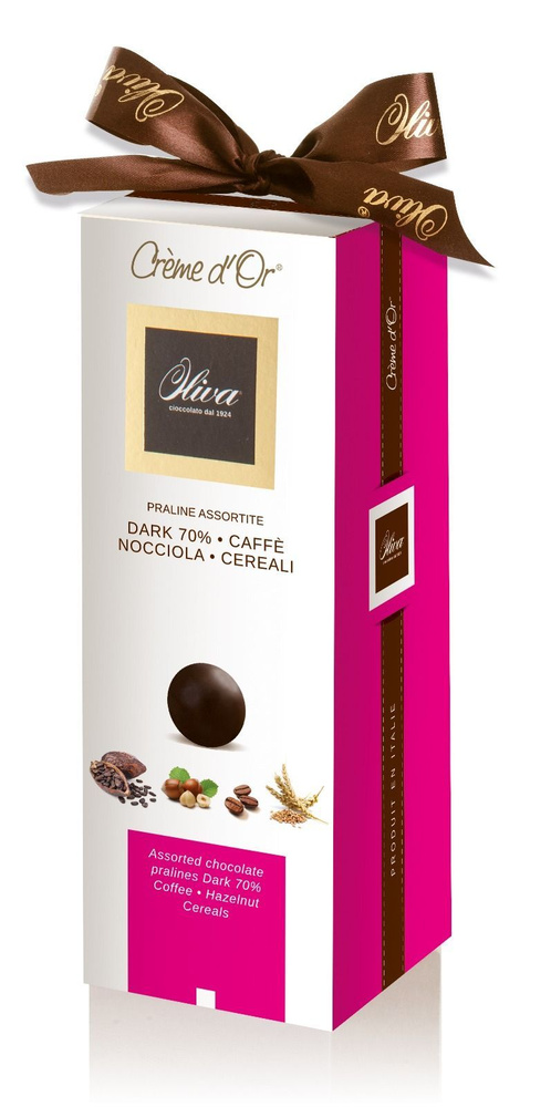 Набор конфет "Итальянская коллекция" кофе, шоколад, лесной орех, мюсли 300г/Олива