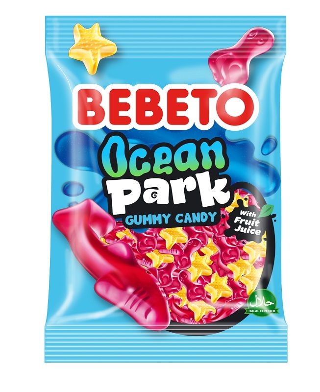 Мармелад жевательный "OCEAN PARK" 80г/12шт/Bebeto