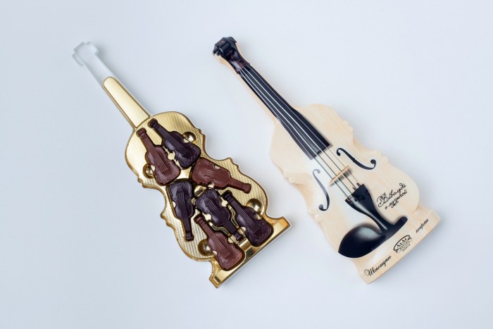 Конфеты Вивальди (темный и молочный шоколад) с музыкой 140г/АтАг