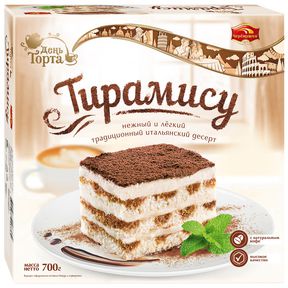 Торт "Тирамису" 700г/Черемушки