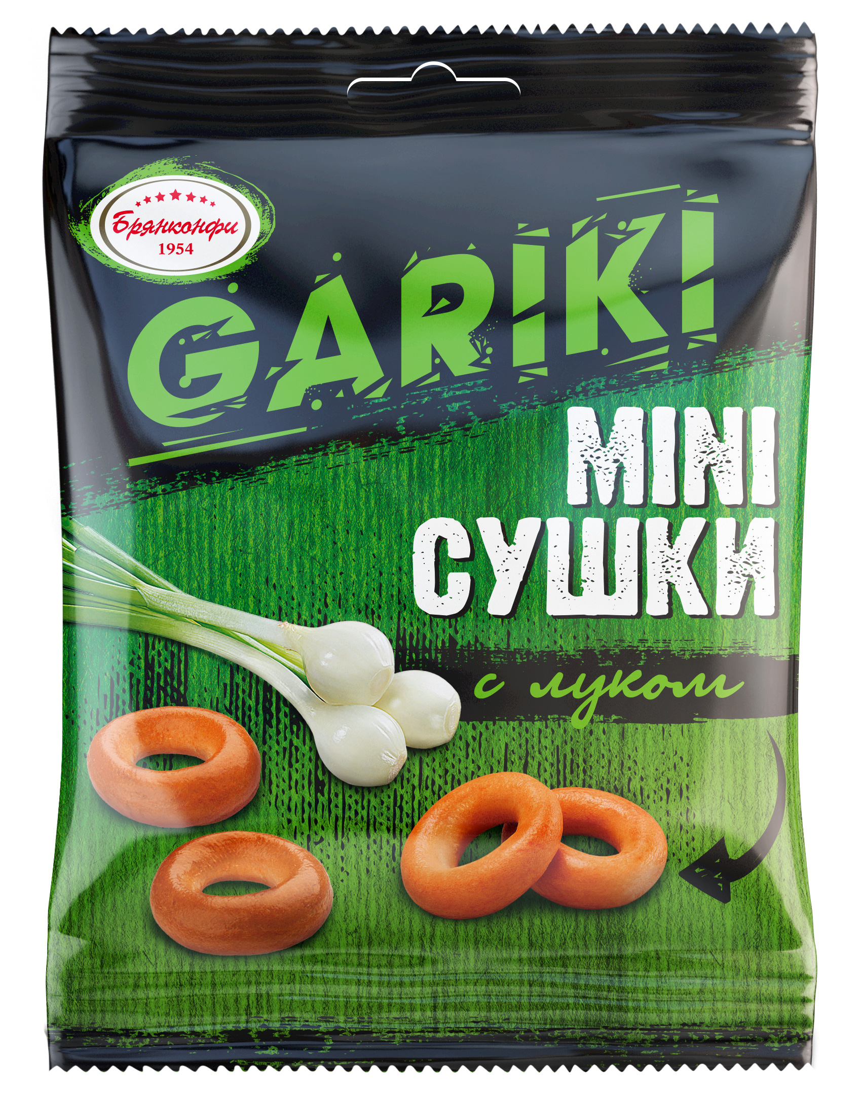 Сушки-мини GARIKI с луком 60г/18/Брянконфи