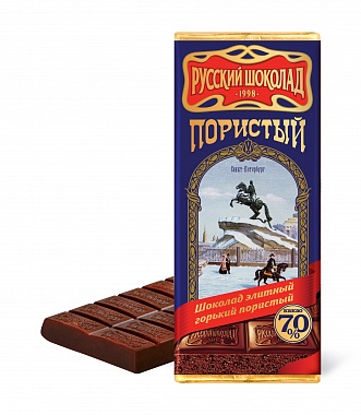 Шоколад Элитный горький пористый 90гр/Объединенные кондитеры