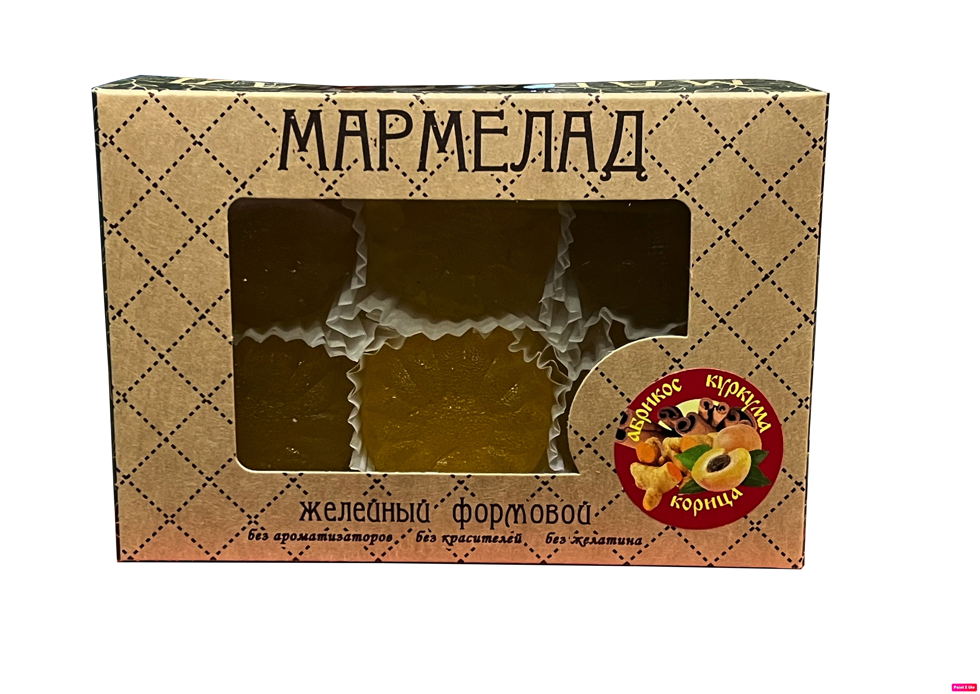 Мармелад ж/ф "Абрикос куркума корица" 200г/Клен