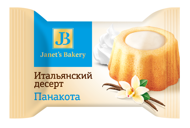Десерт "Janets Bakery" итальянский Панакота 500гр/КФ Славянка