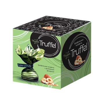Набор конфет "Mister Truffel" с дробленым фундуком 110г/Шоколадный Кутюрье