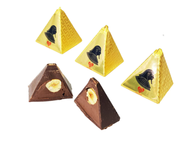 Конфеты "Pharaon" темный шоколад с начинкой пастальяно лесной орех и цельный фундук 2кг/Свит Экспресс