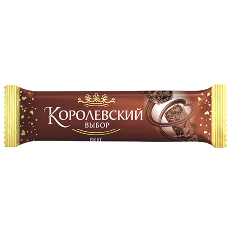 Десерт "Королевский Выбор" глазированный вкус шоколадный брауни 2,5 кг/Эссен