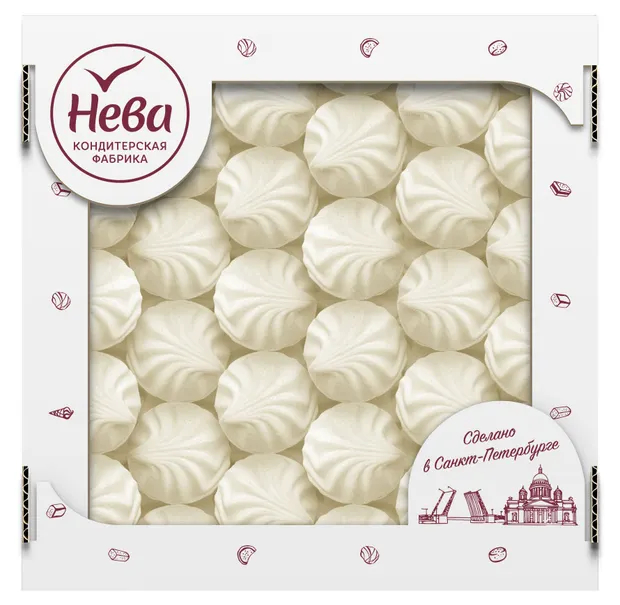 Мини-зефир "С ароматом банана" 270г/Нева КФ