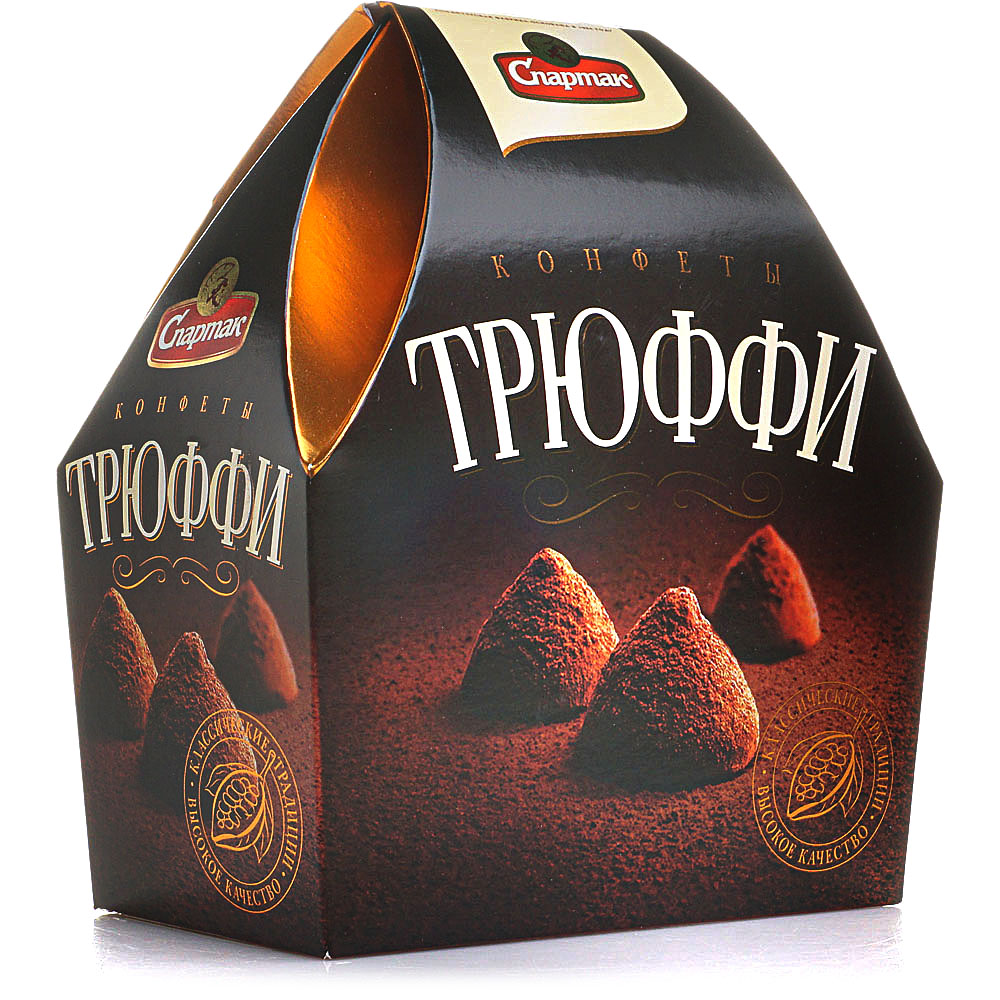 Набор шоколадных конфет "Трюффи" 200гр/Спартак