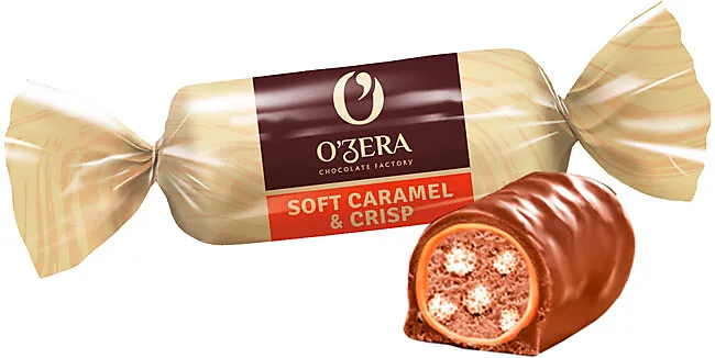 Конфеты "O'Zera" Сaramel & Сrisp 500г/Озерский Сувенир