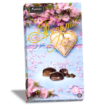 Набор конфет Ассорти "Кулон" 130г/Шоколадный Кутюрье