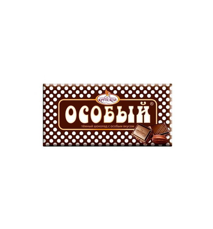 Шоколад тёмный ОСОБЫЙ 50г/КФ Крупской