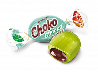 Карамель "Choko Chimba" вкус мята и шоколад 5кг/Рот Фронт