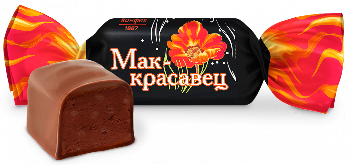 Конфеты "Мак-Красавец" 1 кг/КОНФИЛ