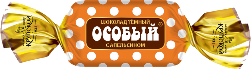 Шоколад тёмный Особый-мини с апельсином 1кг/Славянка
