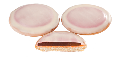 Печенье бисквитное "КиКо" в белой глазури с начинкой Апельсин 1,2кг/Кинельский Кондитер