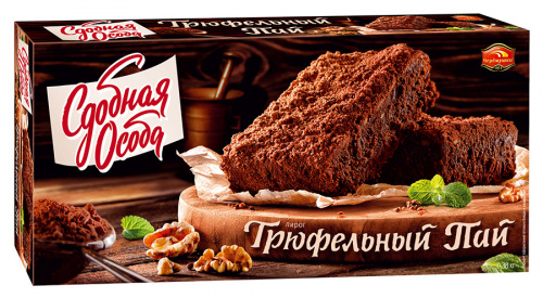 Пирог шоколадный "Трюфельный  Пай"  380г/Черемушки