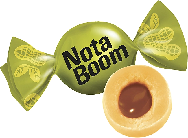 Конфеты жевательные "NotaBoom" с арахисовым кремом 500г/KDV