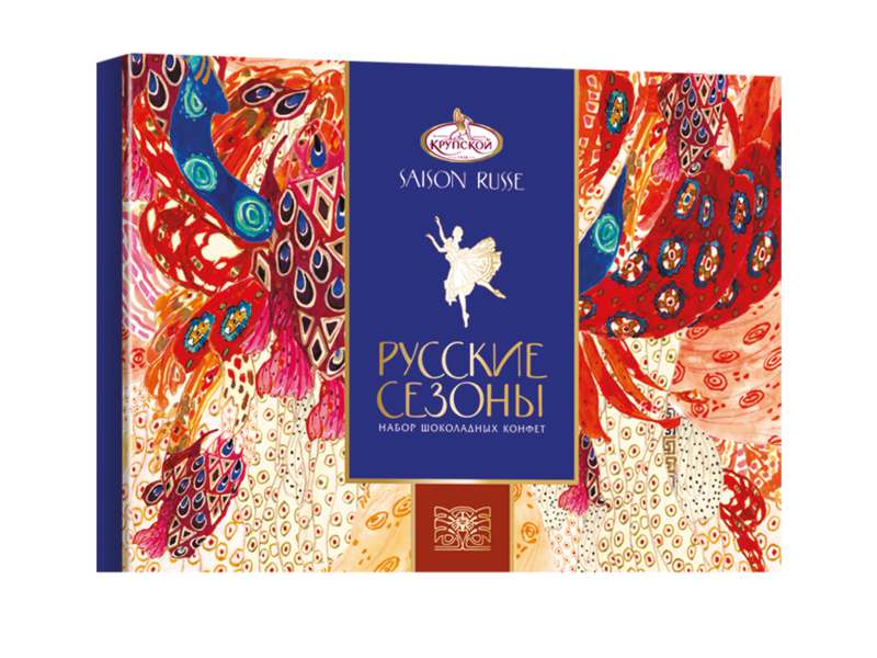 Набор конфет "Русские сезоны" 300г/КФ Крупской