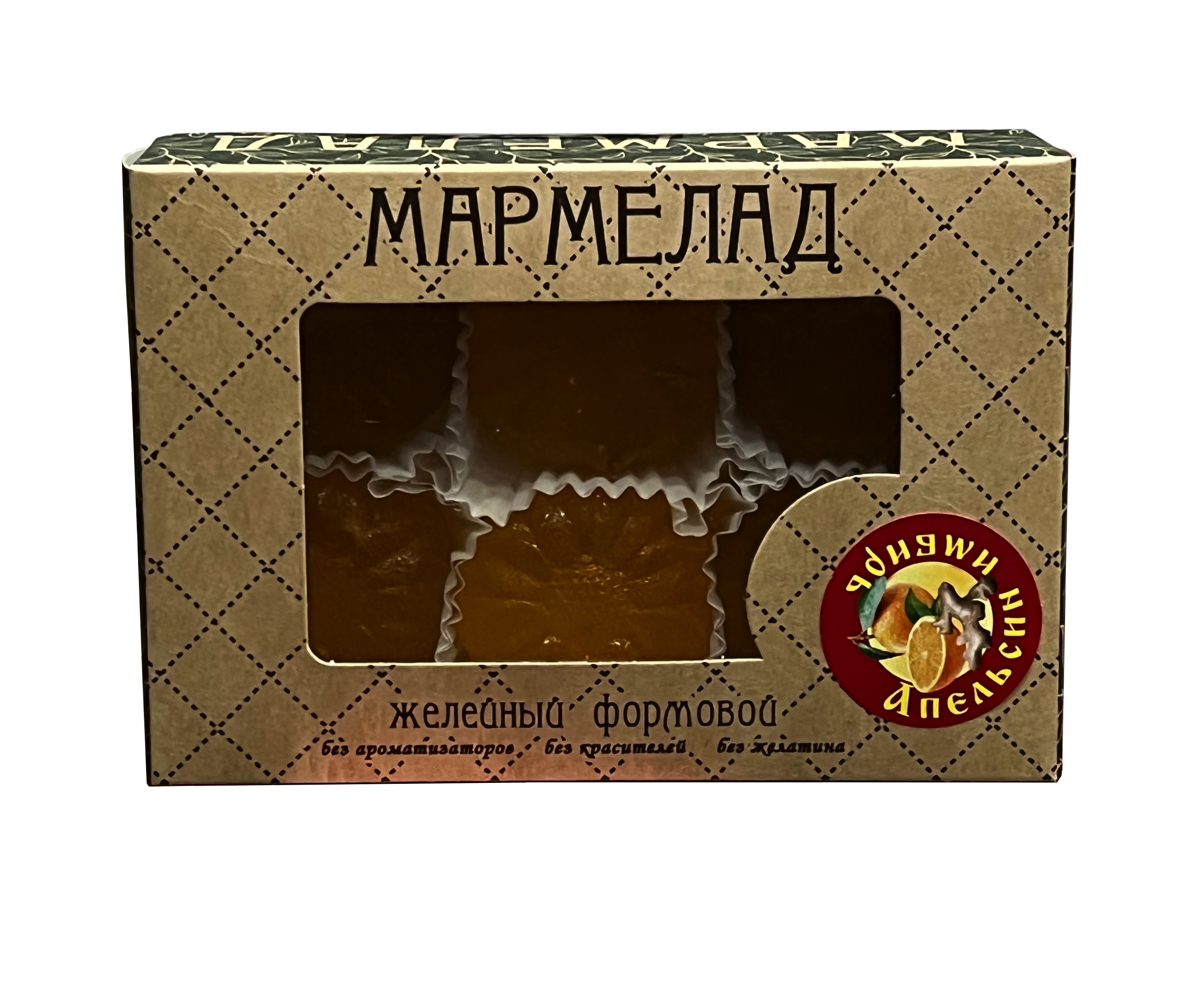 Мармелад ж/ф "Апельсин-Имбирь" 200г/Клен