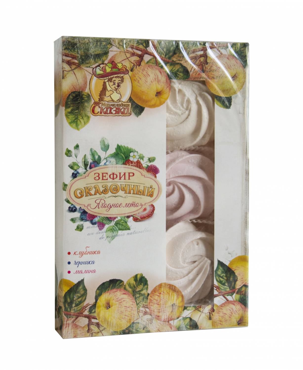 Зефир "Сказочный" Ягодное лето 190г/Мармеладная сказка