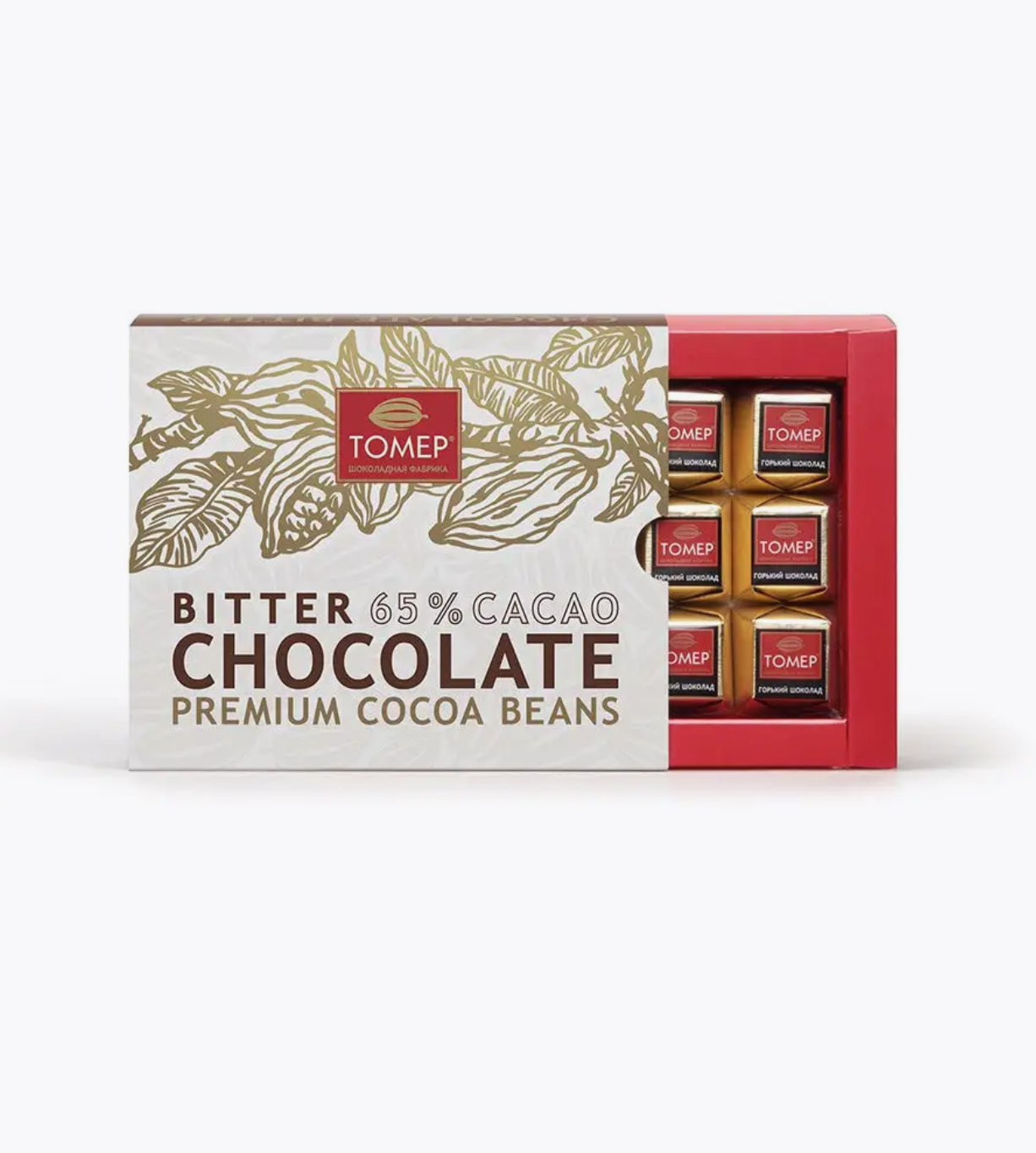 Шокоалд "Томер" горький 65% какао слайдер 150г/Томер