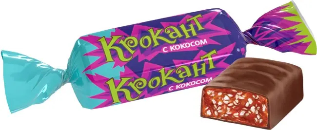 Конфеты "Крокант" с кокосом 500г/KDV