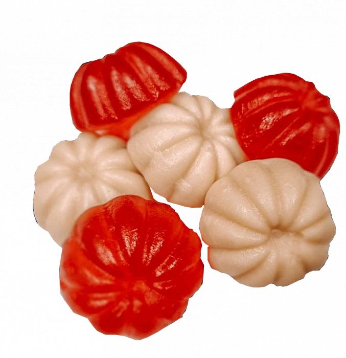 Мармелад "Инь Янь" со вкусом клубники и сливок 3кг/Красный Пищевик