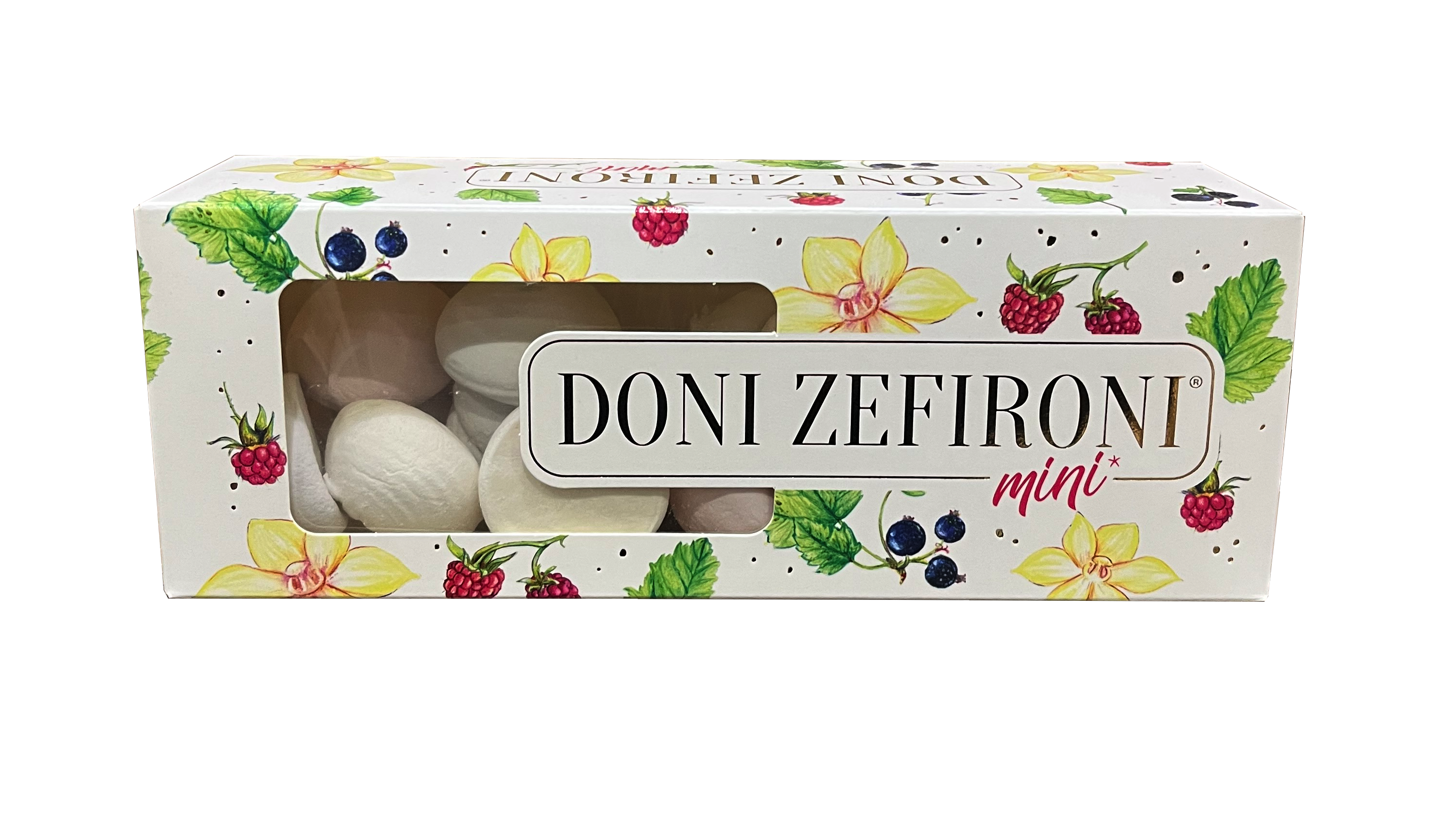 Мини-зефир "DONI ZEFIRONI" ассорти 150г/Нева