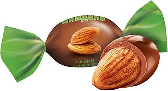 Конфеты "Nutstory" Миндаль в молочной шоколадной глазури 500г/Озерский ...