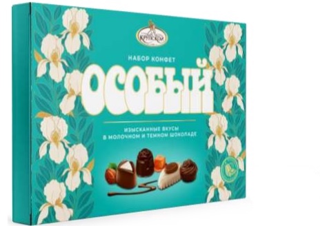 Набор конфет «Особый» с оригинальными начинками (Цветы) 183г/КФ Крупская