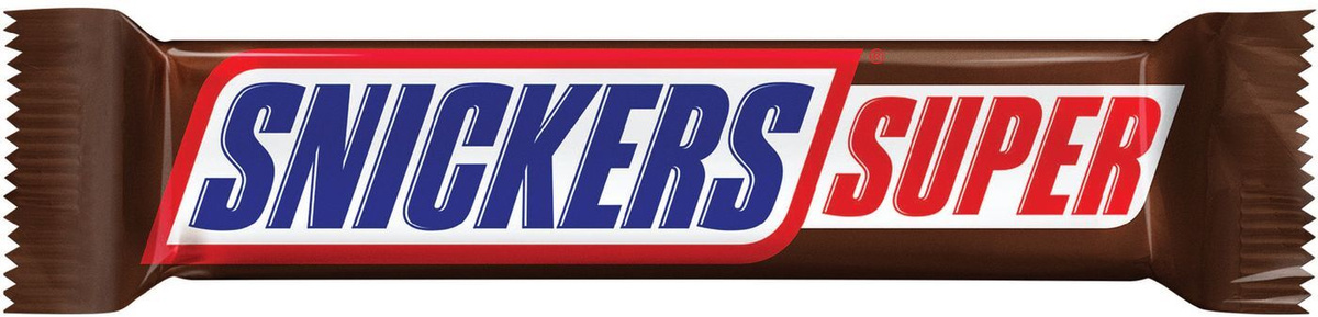 Шоколадный батончик Snickers Super 80г/32шт/Mars