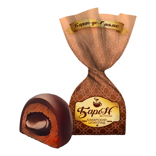 Конфеты "Барон-де-Гролье" Баварский шоколад 2,2кг/ФинТур
