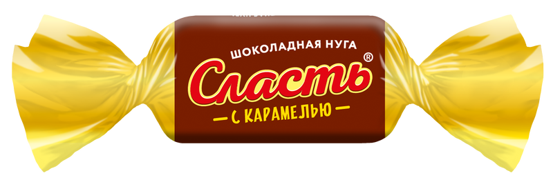 Конфеты Сласть шоколадная нуга с карамелью 1кг/КФ Славянка