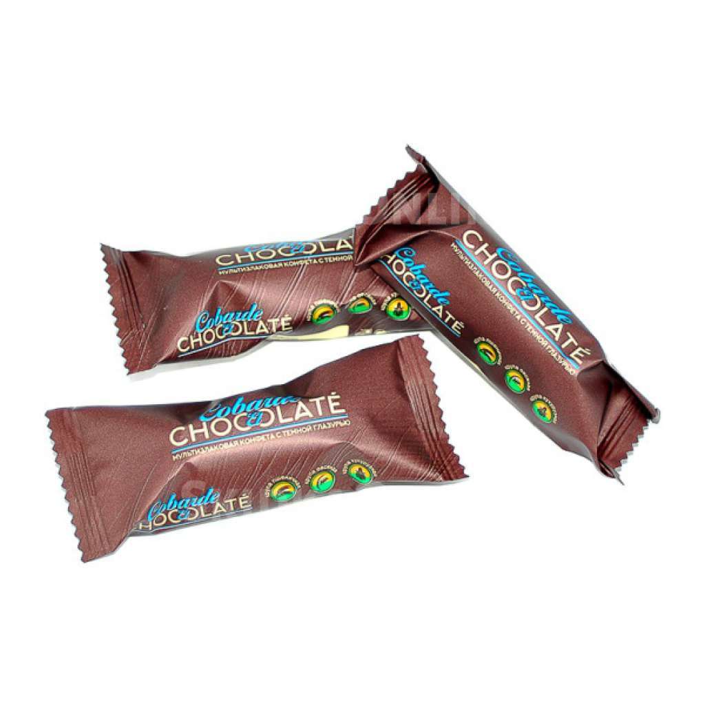 Конфеты "Сo barre de Chocolat" мультизлаковые с темной глазурью 2кг/Ваш Шоколатье+